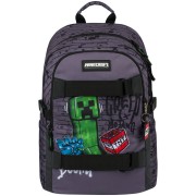 Školsky batoh pre 2. stupeň Baagl Skate Minecraft TNT