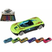 Mini závodné auto na voľný chod 7cm, 6 farieb