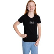 Dievčenské tričko Bettymode WILD BLACK krátky rukáv
