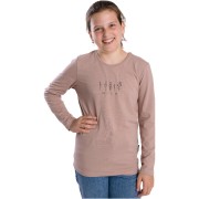 Dievčenské tričko Bettymode WILD MOCCA dlhý rukáv