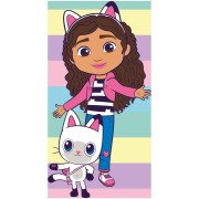 Osuška Gabbys Dollhouse Colors 70x140 cm