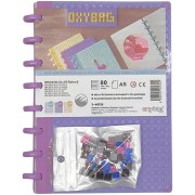 Blok A5 Brick blok fialový