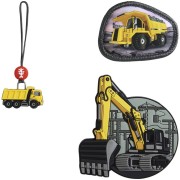 Doplnková sada obrázkov MAGIC MAGS, Bagger Rocco, pre aktovky a batohy Step by Step