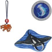 Doplnková sada obrázkov MAGIC MAGS, Manta Rio, pre aktovky a batohy Step by Step