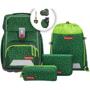 Školská taška Step by Step BASIS, Green Graphics - 4 dielny set, AGR certifikát a doprava zadarmo