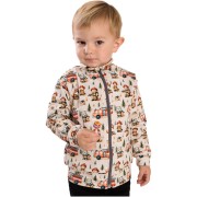 Mikina so zipsom Bettymode ZVIERATKÁ HASIČI
