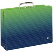 Kufrík na výtvrené potreby A4 OXY NEXT Ombre Green