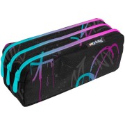 Peračník Oxybag Graffiti girl, 3 zipsy