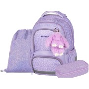 Školský batoh OXY NEXT Bunny, 3dielny set