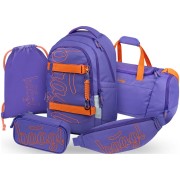 Batoh Baagl Skate Max Orange 5dielny set