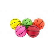 Loptička basketbal guma 8,5cm 5 farieb