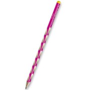 Grafitová ceruzka Stabilo Easygraph S - HB, pre ľavákov - ružová