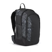 Študentský batoh Ergobag Satch match plus – Street Ink