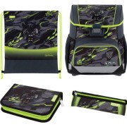 Školská aktovka Herlitz Loop Wild Panther – 4-dielny set