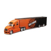 Maisto - Harley-Davidson Haulers, čierno-oranžová, 1:64