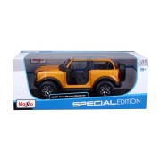 Maisto - 2021 Ford Bronco Badlands (bez dverí), oranžová, 1:18