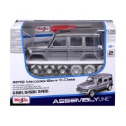 Maisto - 2019 Mercedes-Benz G-Class, strieborná, 1:25