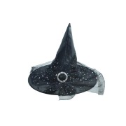 Čarodejnícky klobúk čierny 38x34cm