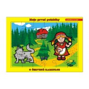 Puzzle doskové O Červenej čiapočke 26x17cm 24 dielikov Moje prvé rozprávky