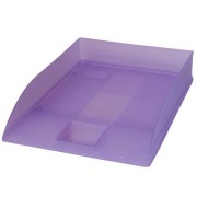 Zásuvka odkladacia transparentná, fialová