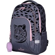 Školský batoh WALKER, Fame, Leopard, Light Grey