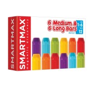 SmartMax - Krátké a dlhé tyče - 12 ks