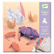Origami sada Djeco - Zvieracie rodinky