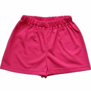 Dievčenské krátke nohavice ružové