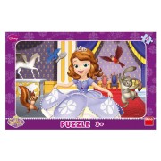 Puzzle doskové Princezná Sofia 29,5x19cm 15 dielikov