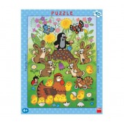 Puzzle doskové Krtko a veľká noc 29x37cm 40 dielikov