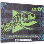 Podložka na zostavovanie slov T-rex