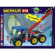 Stavebnica MERKUR 012 Odťahové vozidlo 10 modelov 217ks