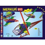 Stavebnica MERKUR 013 Vrtuľník 10 modelov 222ks