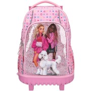 Školský batoh trolley Top Model Candy, Malia a pudel