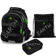 Batoh do školy Ulitaa Earth 3dielny set, sluchadlá a doprava zadarmo