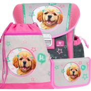 Školská taška BELMIL 403-13 I love my dog - SET