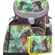 Školský batoh Belmil MiniFit 405-33 Dinosaur Park SET