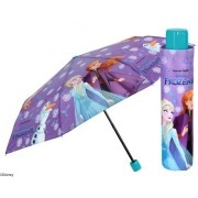 Detský skladací dáždnik Frozen fialový