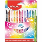 Detské fixky Maped Color'Peps Jungle Mini Cute 12 farieb