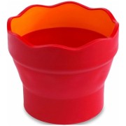 Kelímok na vodu Faber-Castell Clic Go červený
