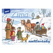 Omaľovánka zima