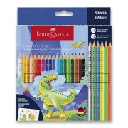 Pastelky Faber-Castell Colour Grip Dinosaurus 24 farieb