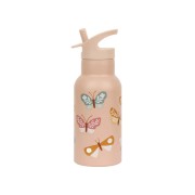 A Little Lovely Company - antikorová fľaša na pitie, 350 ml - motýliky