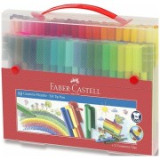 Detské fixy Faber-Castell Connector taška 80 farieb