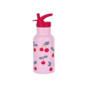 A Little Lovely Company - antikorová fľaša na pitie, 350 ml - čerešne