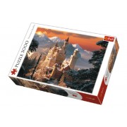 Puzzle Zimné zámok Neuschwanstein 3000 dielikov 116x85cm