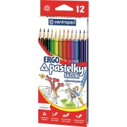 Trojhranné pastelky Centropen – 12 ks