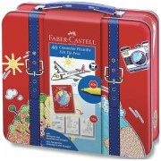 Detské fixy Faber-Castell Connector kufrík 40 farieb
