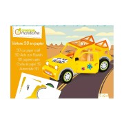 Kreatívna súprava – 3D tvorenie z papiera – auto