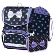 Školská taška pre prváka Stil Smile Cute bow set, doprava a obálka s cvokom zadarmo